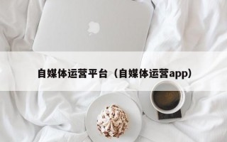 自媒体运营平台（自媒体运营app）