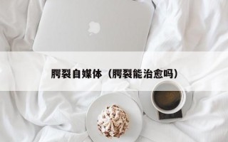 腭裂自媒体（腭裂能治愈吗）