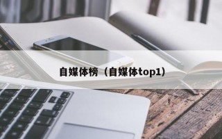 自媒体榜（自媒体top1）